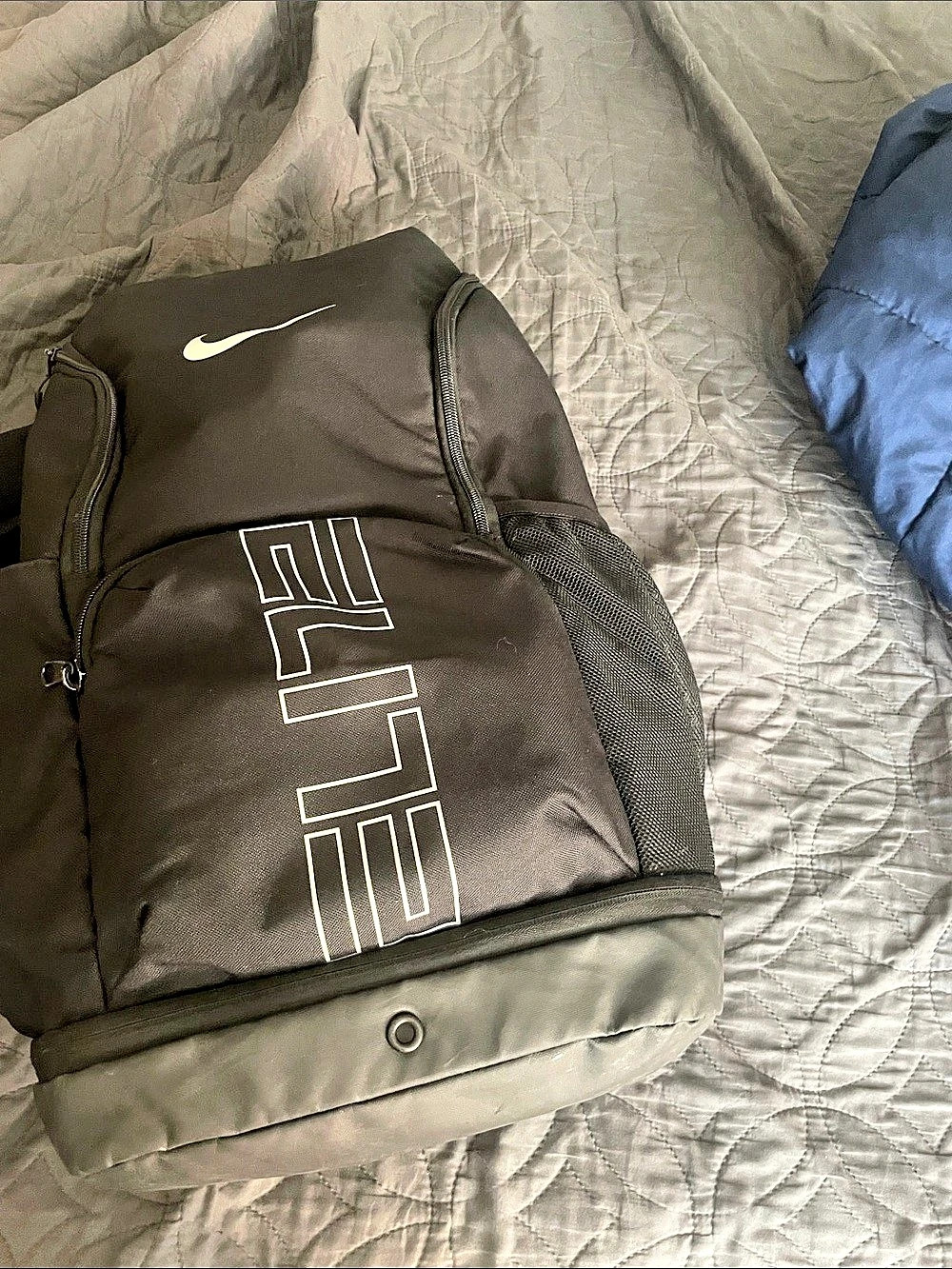 Nike Hoops Elite Pro Backpack Black & Gray